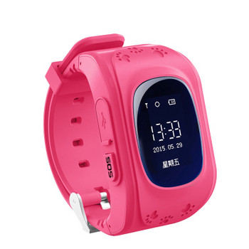 Παιδικό smart ρολόι σε ροζ χρώμα μοντέλο Q50