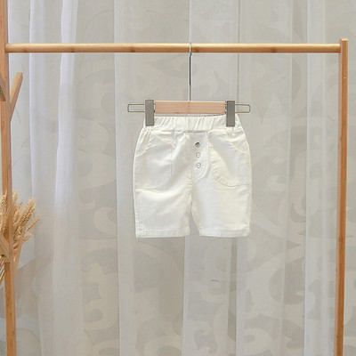 Gyermek rövidnadrág zsebekkel három színben - fiúknak