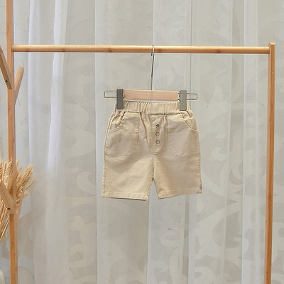 Gyermek rövidnadrág zsebekkel három színben - fiúknak