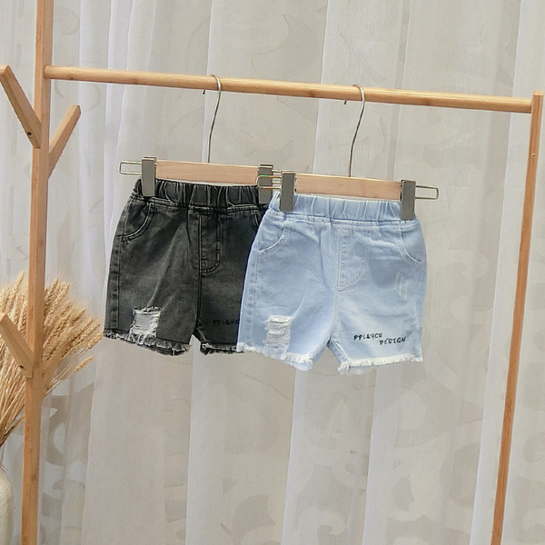 Gyermek rövid farmernadrág két színben, zsebekkel fiúknak