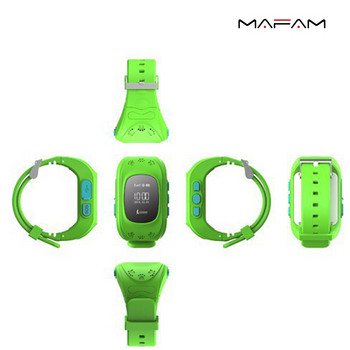 Παιδικό smart ρολόι σε μοντέλο πράσινου χρώματος Q50