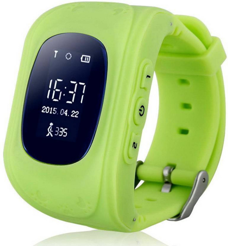 Παιδικό smart ρολόι σε μοντέλο πράσινου χρώματος Q50