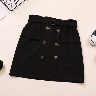 Καθημερινή γυναικεία φούστα με ζώνη σε διάφορα χρώματα