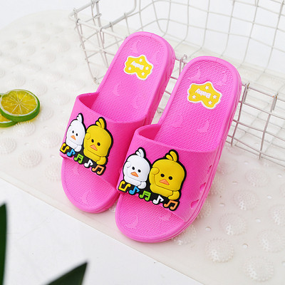 Ежедневни детски чехли за момчета и момичета с апликация