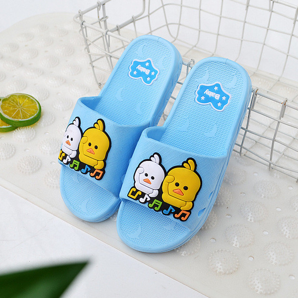 Ежедневни детски чехли за момчета и момичета с апликация