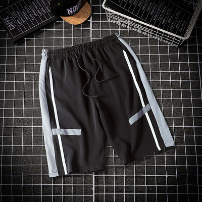 Férfi rövidnadrág fekete és szürke színben, zsebekkel