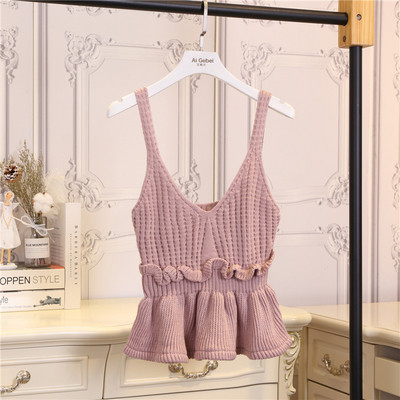 Stílusos női pántos felső több színben