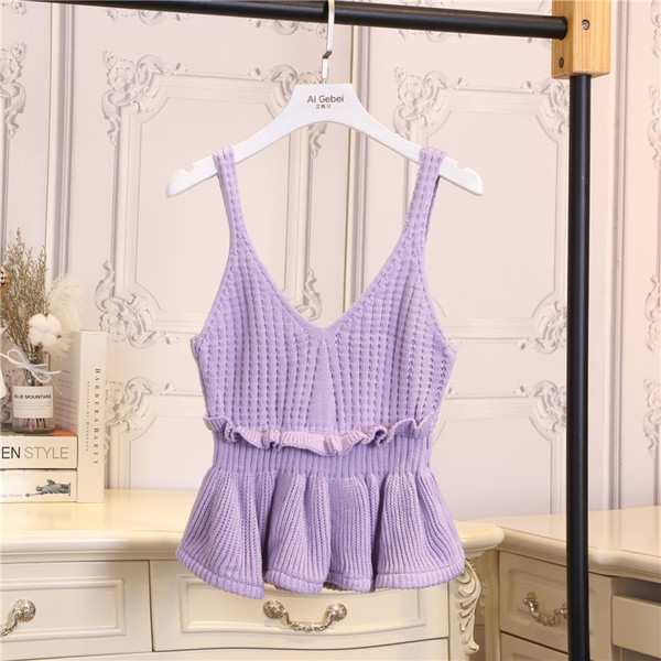 Stílusos női pántos felső több színben