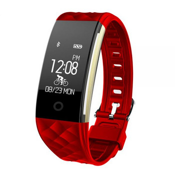 Waterproof smart watch model S2 - red color
