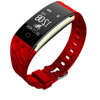 Водоустойчив смарт часовник модел S2 - червен цвят