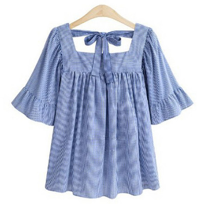 Κομψή γυναικεία μπλούζα με 3/4 μανίκι