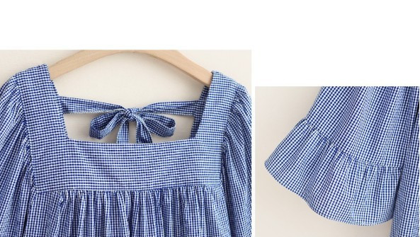 Κομψή γυναικεία μπλούζα με 3/4 μανίκι