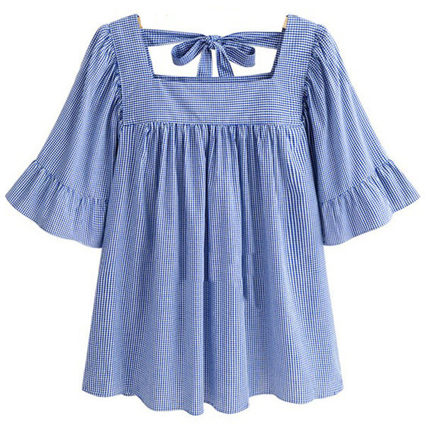 Κομψή γυναικεία μπλούζα με 3/4 μανίκι