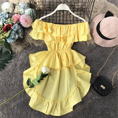 Modern női ing négy színben, csupasz váll