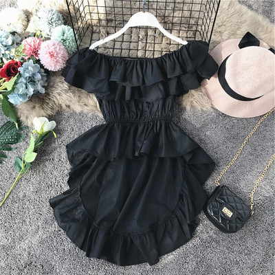 Modern női ing négy színben, csupasz váll