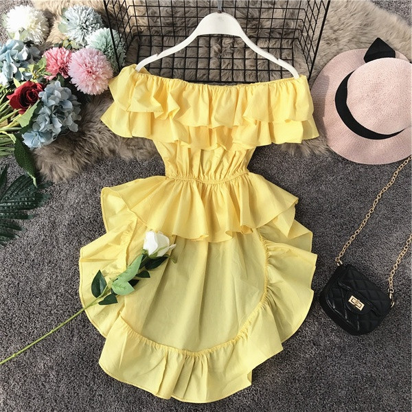 Modern női ing négy színben, csupasz váll