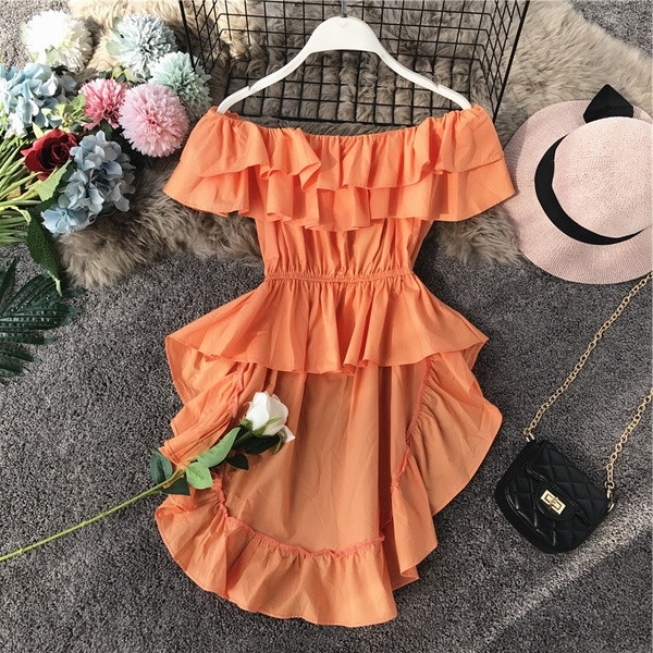 Modern női ing négy színben, csupasz váll