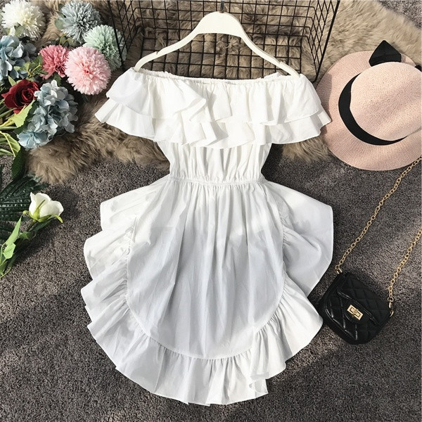 Modern női ing négy színben, csupasz váll