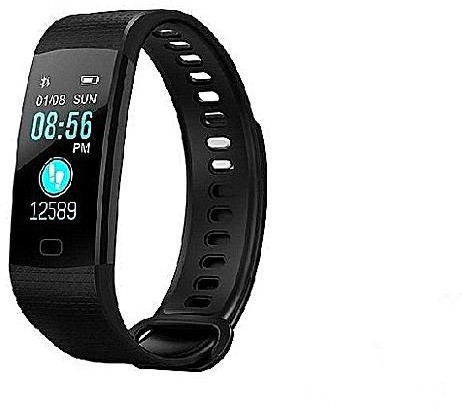 Фитнес гривна модел Y5 в черен цвят