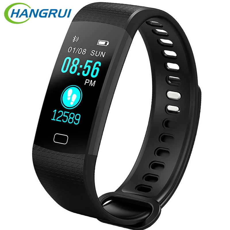 Фитнес гривна модел Y5 в черен цвят