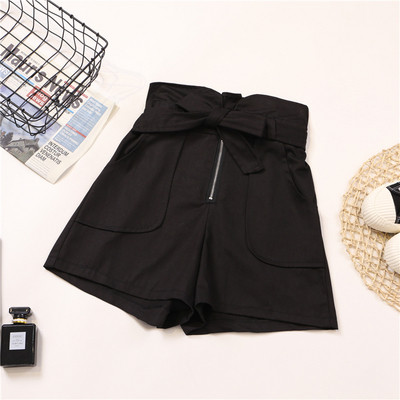 Κομψό γυναικείο παντελόνι με τσέπες και ψηλή μέση σε πέντε χρώματα