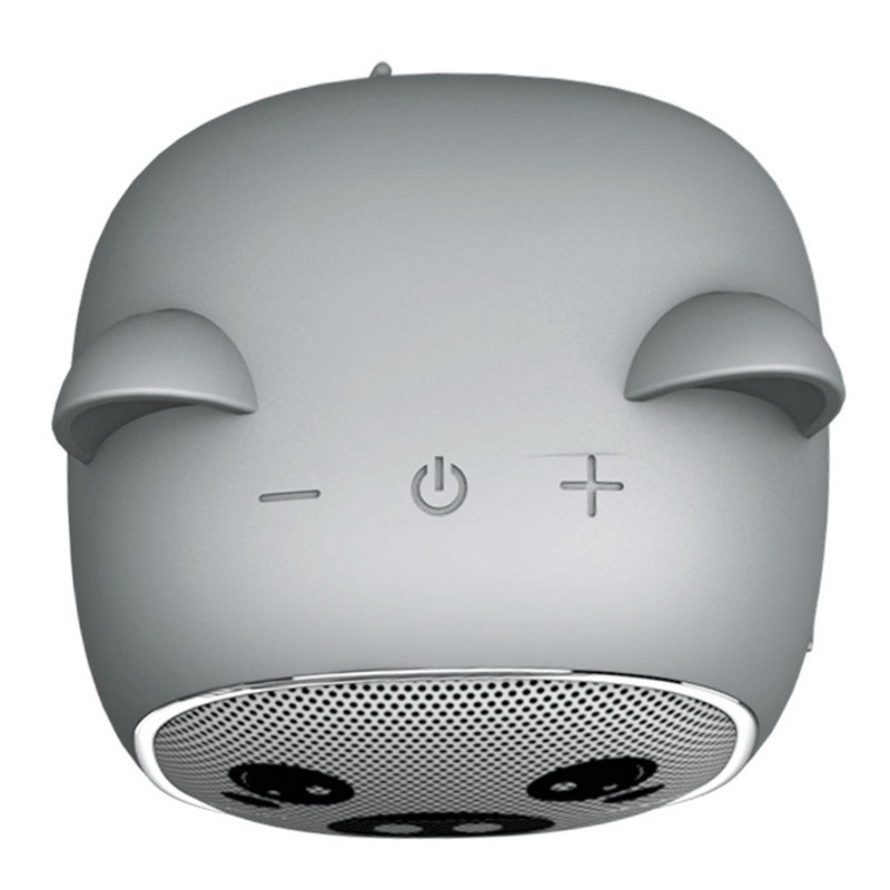 Преносима bluetooth колонка D10 с USB порт и слот за TF/SD card - сив цвят