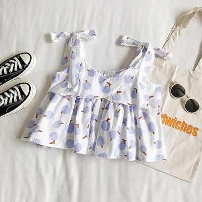 Modern női felső nyakkendővel, két színben