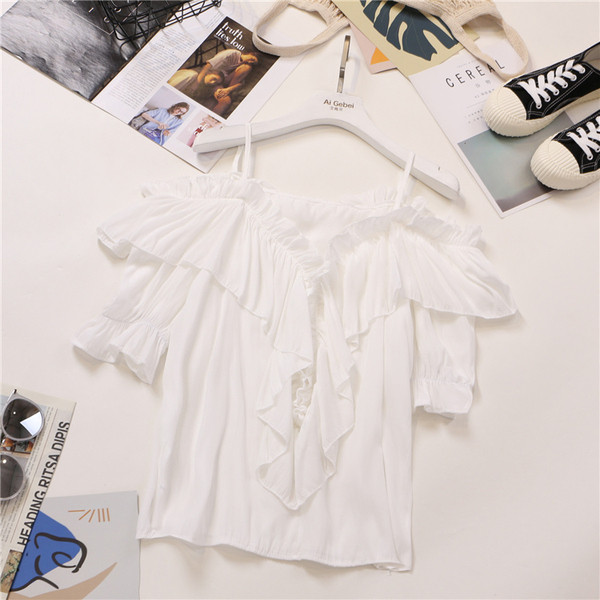 Μοντέρνα γυναικεία μπλούζα με 3/4 μανίκια σε πέντε χρώματα