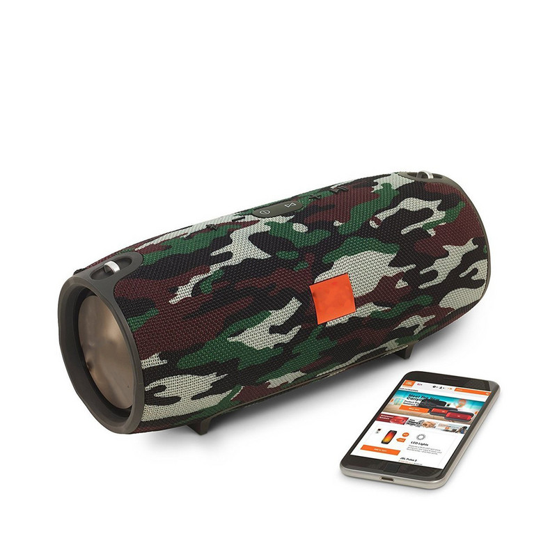 Преносима bluetooth колонка XTREME SMALL с AUX и USB порт и слот за TF/SD card - цвят камуфлаж