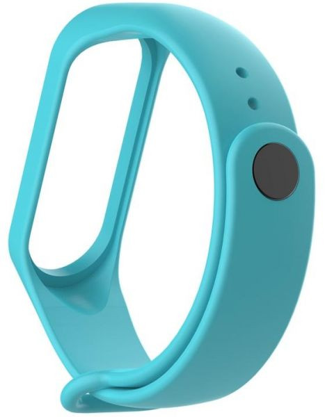 Силиконова каишка за фитнес гривни модел M3 - син цвят