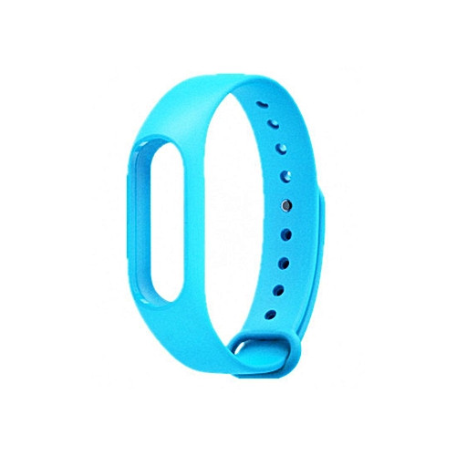 Силиконова каишка за фитнес гривни модел M2 - син цвят