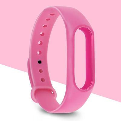 Силиконова каишка за фитнес гривни модел M3- розов цвят