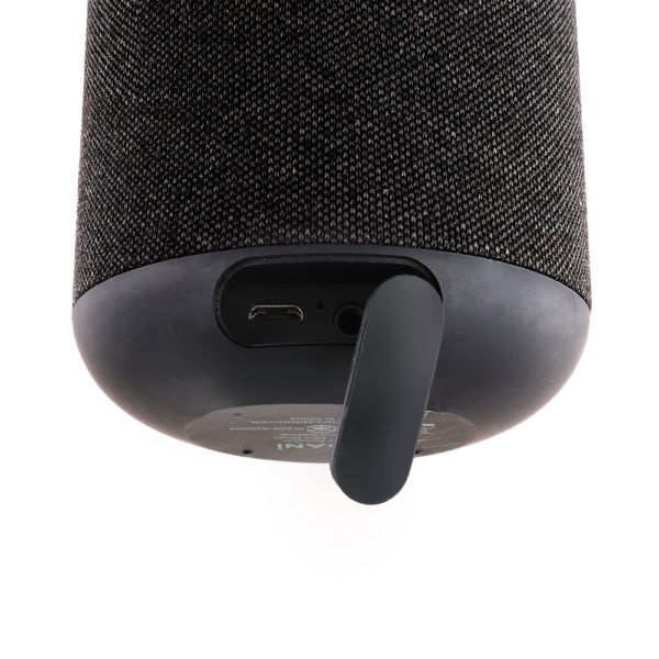 Hordozható bluetooth hangszóró D61 AUX és USB porttal - fekete színben