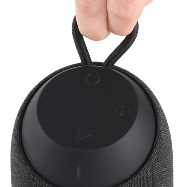 Hordozható bluetooth hangszóró D61 AUX és USB porttal - fekete színben