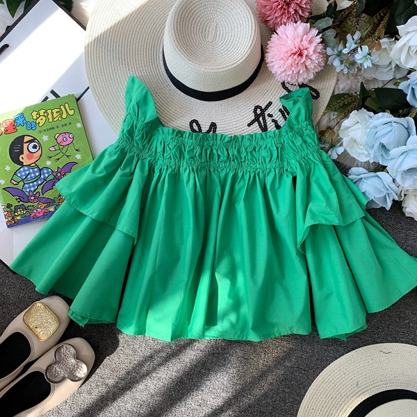 Modern női ing lótusz ujjal több színben