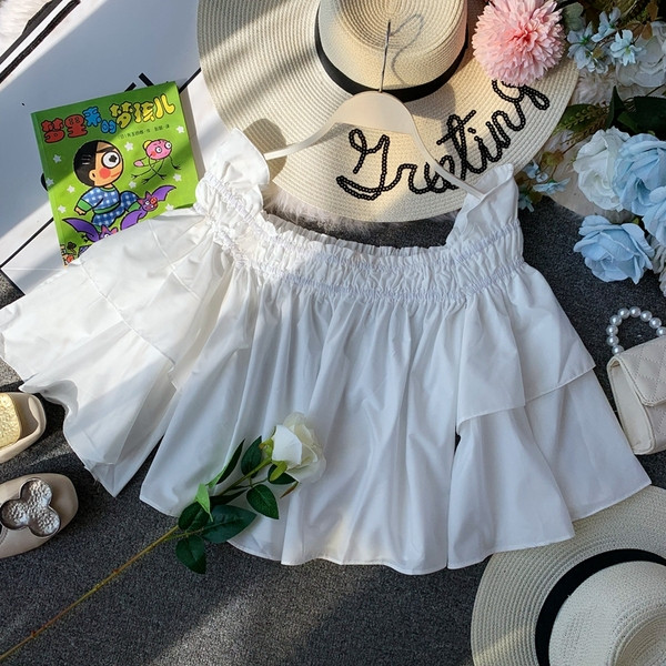 Modern női ing lótusz ujjal több színben