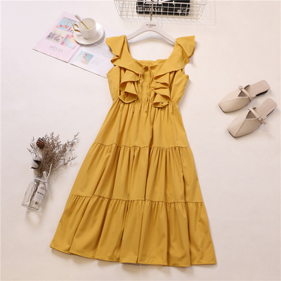 Модерна дамска рокля с няколко цвята