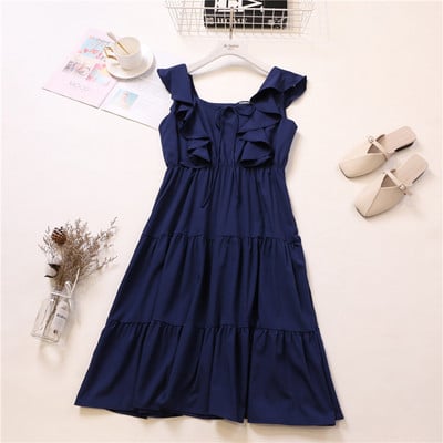 Модерна дамска рокля с няколко цвята