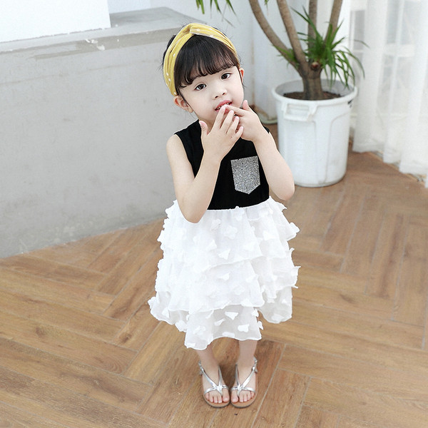 Stílusos gyerekruha két színben O-nyakkal