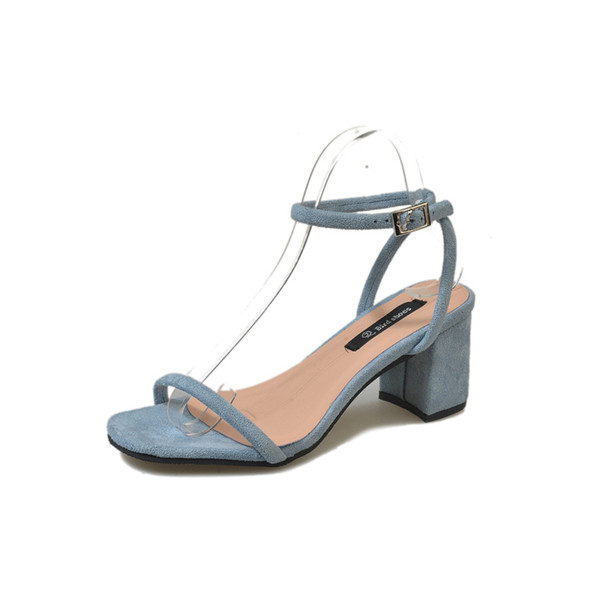 Stílusos női magas sarkú szandál három színben