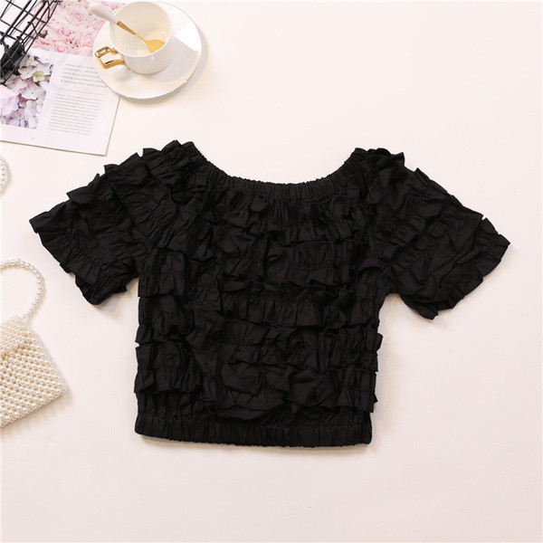 Stílusos női melltartó, rövid ujjú több színben