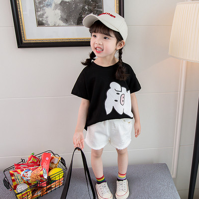 Tricou pentru copii in doua culori pentru fete si baieti