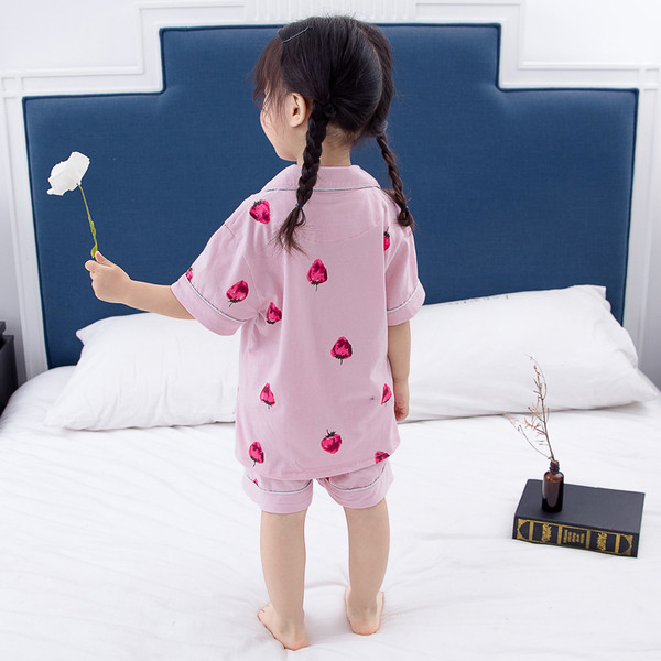 Pijamale copii pentru fete in doua culori