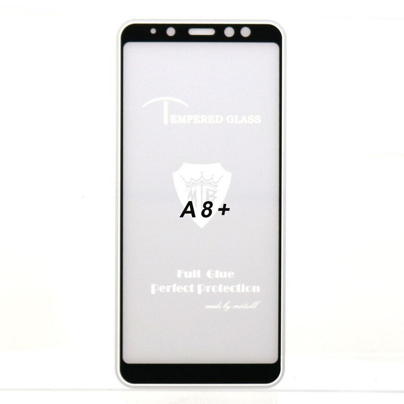 Стъклен протектор за Samsung A8 plus 2018 - 9D