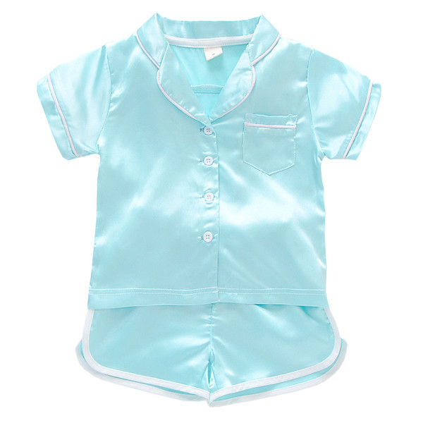 Gyerek pizsama lányoknak - rózsaszín és kék színben