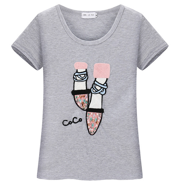 Καθημερινή γυναικεία μπλούζα με πέτρες σε τρία χρώματα