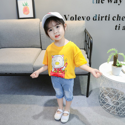 Gyermek póló fiúknak és lányoknak - három színben