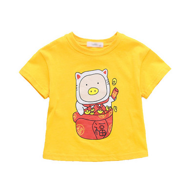 Детска тениска за момчета и момичета-три цвята