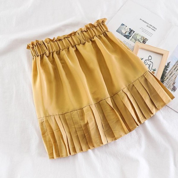 Καθημερινή γυναικεία φούστα σε πολλά ψηλά χρώματα της μέσης