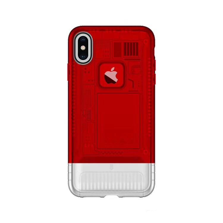 Husa din silicon pentru iPhone XS Max - culoare rosie